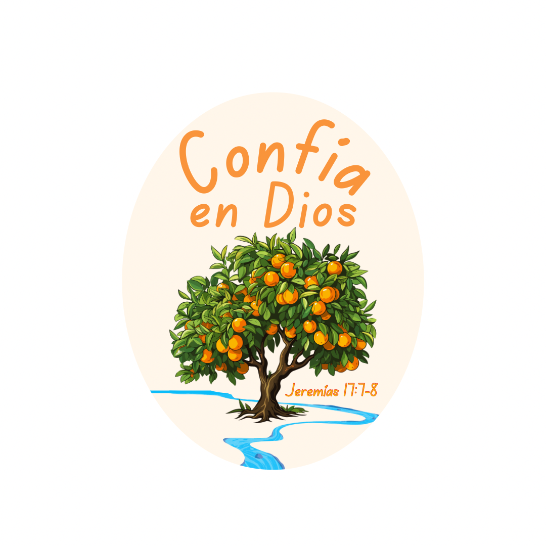 Confía en Dios - Sticker