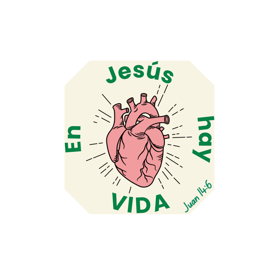 En Jesús hay VIDA - Sticker