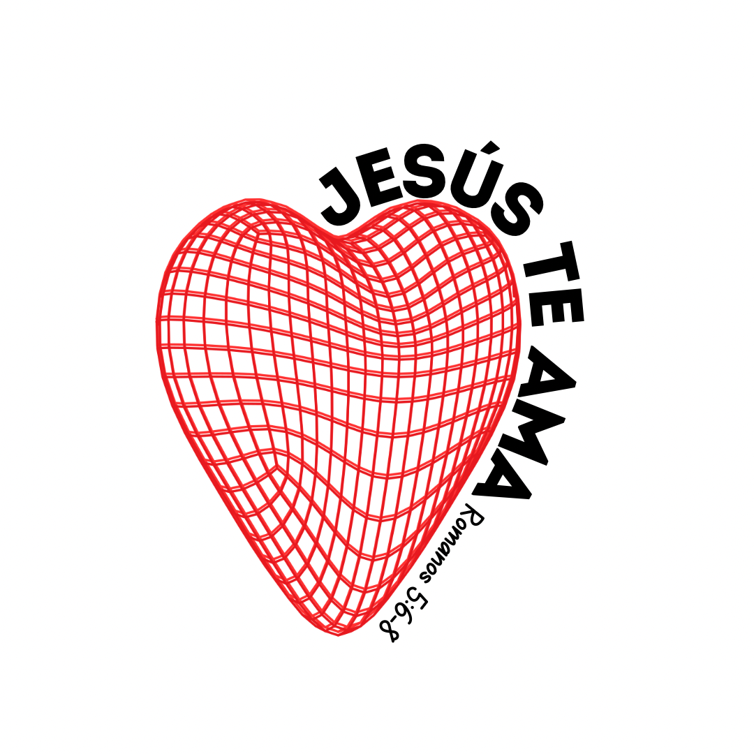 JESÚS TE AMA - Sticker