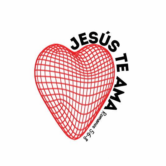 JESÚS TE AMA - Sticker