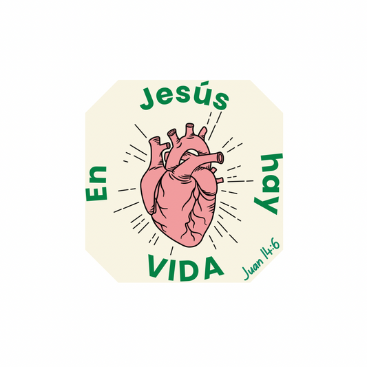 En Jesús hay VIDA - Sticker